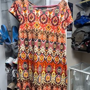 Knee length dress